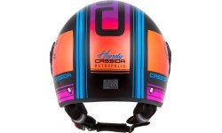 Motorcycle Helmet Cassida Handy Metropolis Black/Teal/Gradient