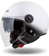 Motociklo šalmas Cassida Handy Plus baltas/juodas
