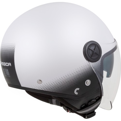 Motorcycle Helmet Cassida Handy Plus White/Black