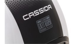 Motorcycle Helmet Cassida Handy Plus White/Black