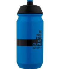 FORCE Fine water bottle 0.5 l (blue/black)