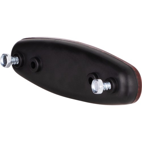 FORCE rear red reflector for rack, 105 x 31 mm