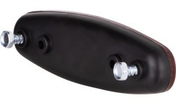FORCE rear red reflector for rack, 105 x 31 mm