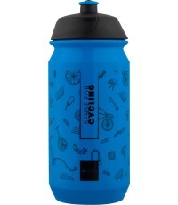 FORCE PLAY water bottle 0.5 l (blue/black)