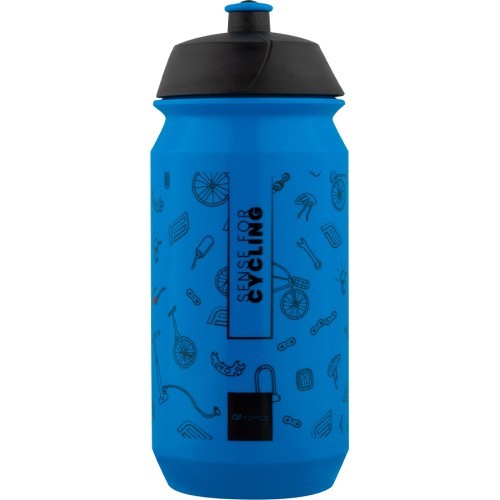 FORCE PLAY water bottle 0.5 l (blue/black)