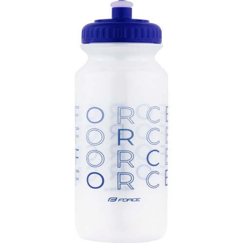 FORCE ENJOY Water Bottle 0.5 l (transparent blue)