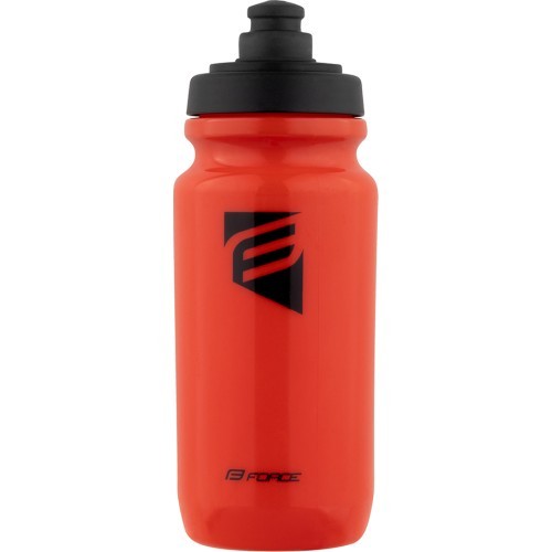 FORCE Slash Water Bottle 0.55 l (clear red)
