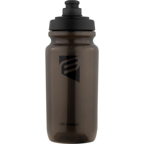 FORCE Slash Water Bottle 0.55 l (clear black)