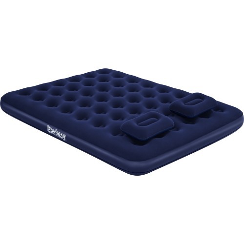 Veliūrinis pripučiamas čiužinys Bestway 203x152x22 cm