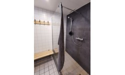 Rankšluostis BasicNature Terry, 60x120cm, pilkas