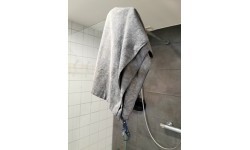Towel BasicNature Terry, 60x120cm, Grey