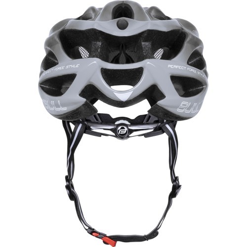 Šalmas FORCE BULL HUE MIPS // dydis S-M (55-58 cm) (pilka/juoda)