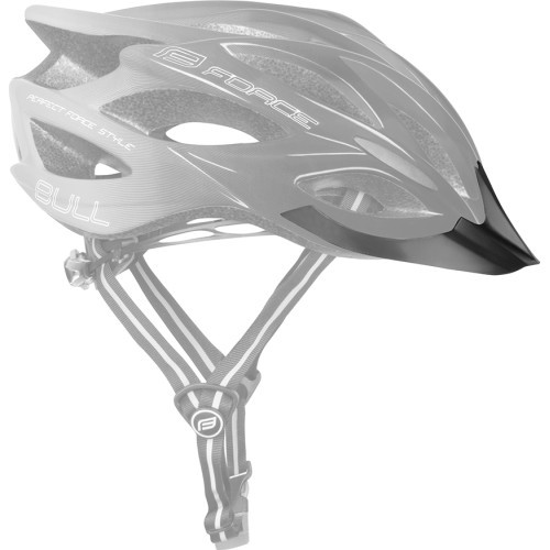 Helmet FORCE BULL HUE MIPS size S-M (55-58 cm) (grey/black)