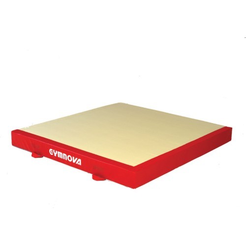 CUSTOM LANDING MAT FOR COMPETITION PARALLEL BARS LAYOUT - WITH BASE CUT-OUTS - 210 x 200 x 20 cm