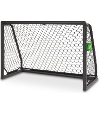 EXIT Scala aliuminiai futbolo vartai 120x80 cm, juodi