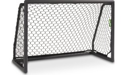 EXIT Scala aliuminiai futbolo vartai 120x80 cm, juodi