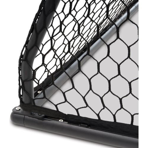 EXIT Scala aliuminiai futbolo vartai 120x80 cm, juodi