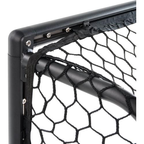 EXIT Scala aluminium football goal 120x80cm - black