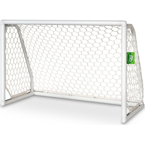 Алюминиевые футбольные ворота EXIT Scala 120x80см – белые