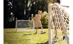 EXIT Scala aliuminiai futbolo vartai 120x80cm – balti