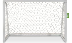EXIT Scala aluminium football goal 120x80cm - white
