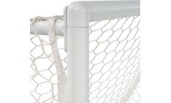 EXIT Scala aluminium football goal 120x80cm - white