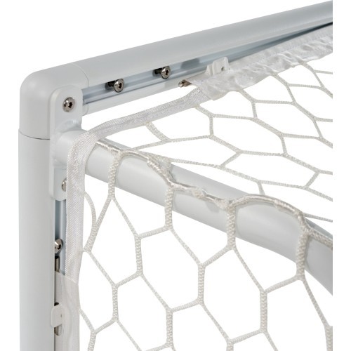 Алюминиевые футбольные ворота EXIT Scala 120x80см – белые