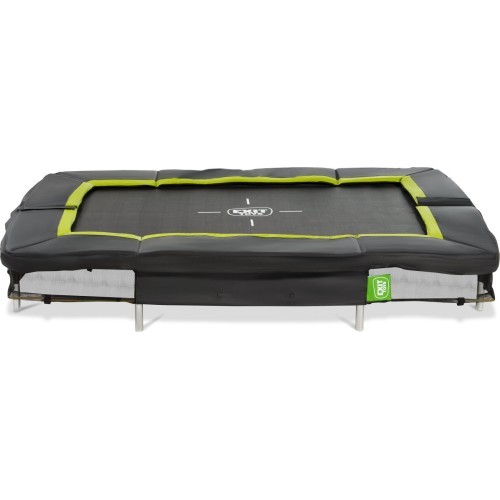 Встраиваемый спортивный батут EXIT Silhouette 153x214 см - чёрный