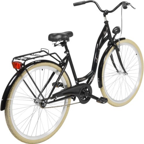 AZIMUT City Lux 28" 2025 Bicycle Black-Cream