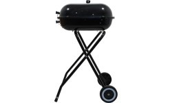 Stačiakampio formos anglies grilis Cattara Trapani 46 cm