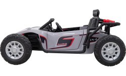 Электромобиль Buggy Racing 5, серый