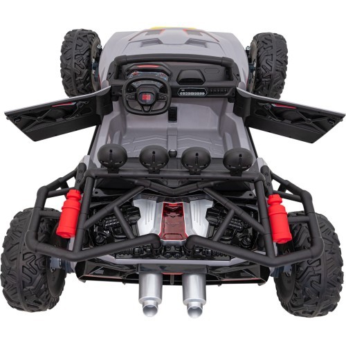 Elektromobilis Buggy Racing 5, pilkas