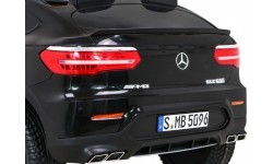 Детский электромобиль Mercedes GLC 63S, чёрный