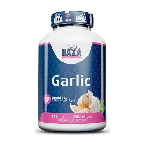 Haya Labs Odorless Garlic 120 caps.