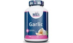 Haya Labs Odorless Garlic (Bekvapis česnakas) 120 kaps.