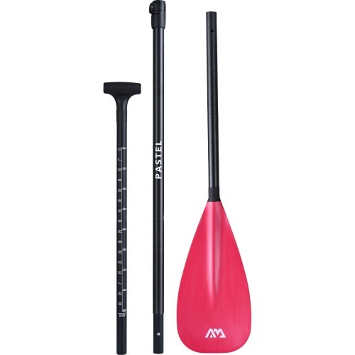 Aqua Marina PASTEL (rožinis) reguliuojamas stiklo pluošto/anglies iSUP irklas (3 dalių)