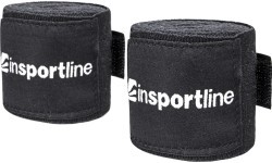 Bokso bandažai inSPORTline Envolto 3,5 m - Juoda