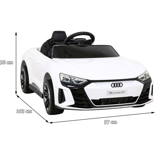 Elektromobilis Audi RS E-Tron GT, baltas