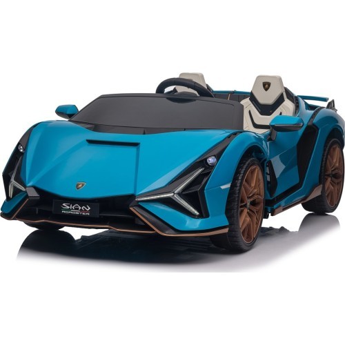 Elektromobilis Lamborghini SIAN, mėlynas