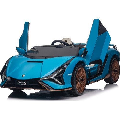 Elektromobilis Lamborghini SIAN, mėlynas