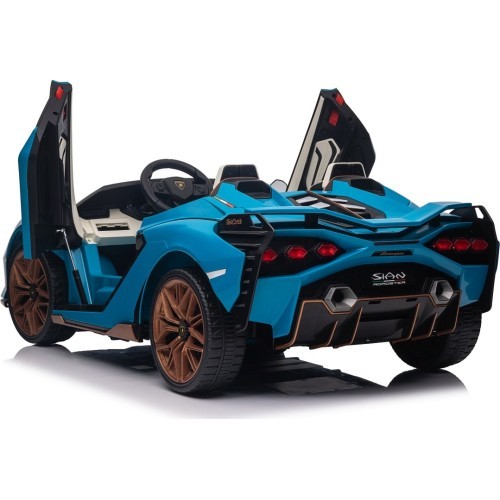 Электромобиль Lamborghini SIAN, синий