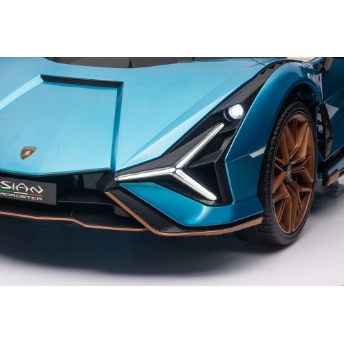 Электромобиль Lamborghini SIAN, синий