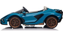 Электромобиль Lamborghini SIAN, синий