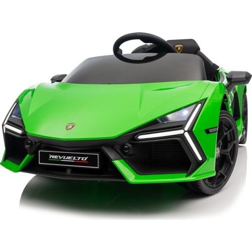 Детский электромобиль Lamborghini Revuelto, зелёный