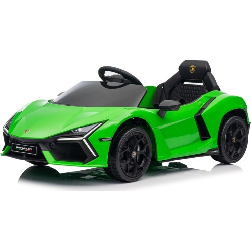 Elektromobilis vaikams Lamborghini Revuelto, žalias