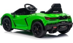 Elektromobilis vaikams Lamborghini Revuelto, žalias