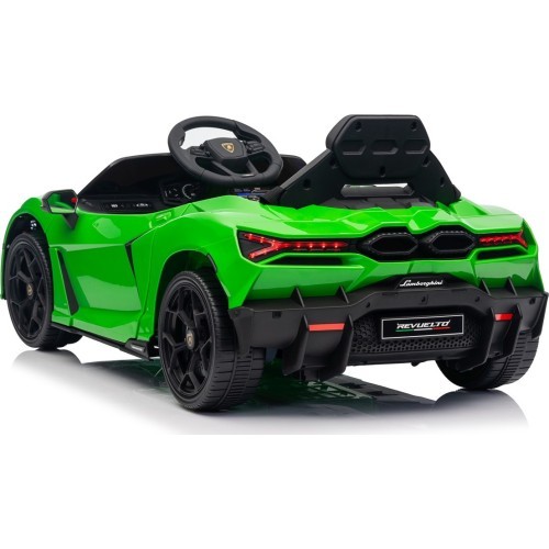 Elektromobilis vaikams Lamborghini Revuelto, žalias