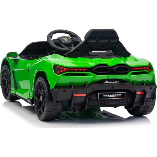Elektromobilis vaikams Lamborghini Revuelto, žalias