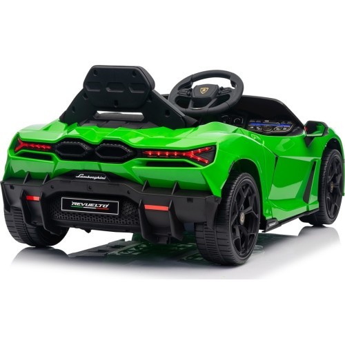 Elektromobilis vaikams Lamborghini Revuelto, žalias