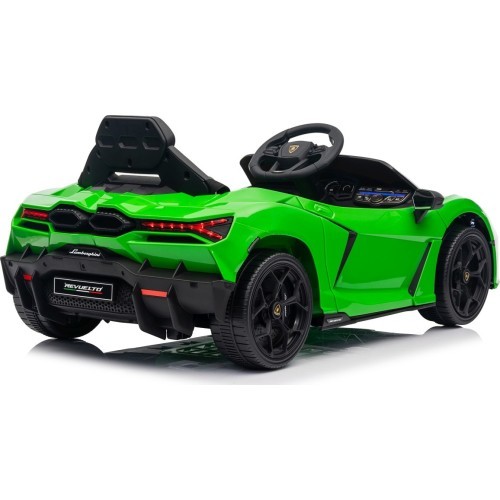 Elektromobilis vaikams Lamborghini Revuelto, žalias